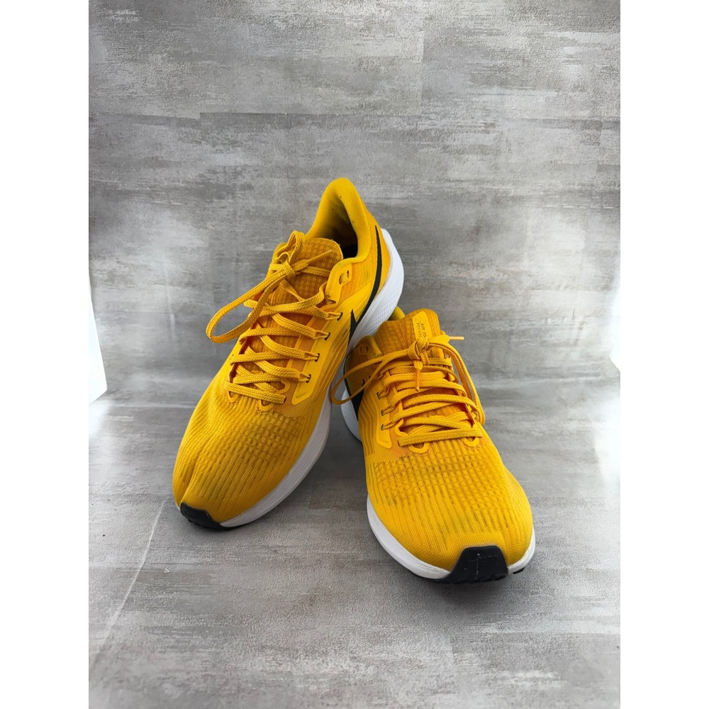 Nike Air Zoom Pegasus 39 Men Running Shoes Yellow Black DM0164-701 Size 9